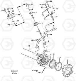 38612 Differential lock L150D, Volvo Construction Equipment