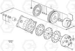 23774 Compressor. L150D, Volvo Construction Equipment