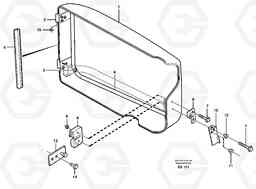 40749 Filter cover L180D, Volvo Construction Equipment