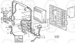 58781 Electrical distribution unit and cable harness L180D, Volvo Construction Equipment