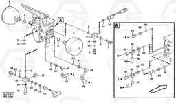 92721 Footbrake valve with connectors L180D, Volvo Construction Equipment