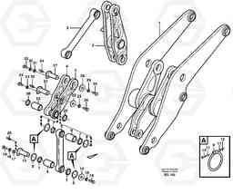 76271 Forward links with assembly parts L180D, Volvo Construction Equipment