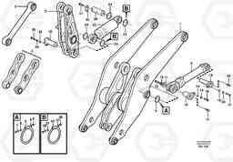 40534 Lifting- and tilt cylinder with assembly parts L180D, Volvo Construction Equipment