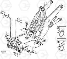 19176 Assemble attachment bracket L180D, Volvo Construction Equipment