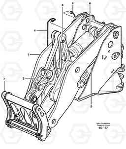 22418 Loading unit. L180D, Volvo Construction Equipment