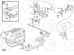 47941 Hydraulic system, return line L180D, Volvo Construction Equipment