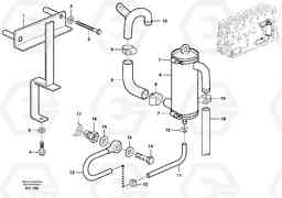 83345 Crankcase ventilation L180D, Volvo Construction Equipment