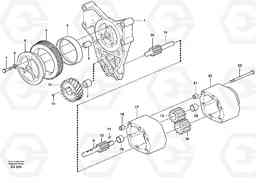 98950 Oil pump L180D, Volvo Construction Equipment