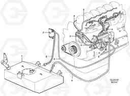 21773 Fuel system L180D, Volvo Construction Equipment