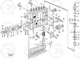 88732 Injection pump L180D, Volvo Construction Equipment