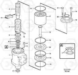 33071 Steering unit L180D, Volvo Construction Equipment