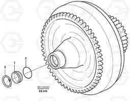 15562 Torque converter L180D, Volvo Construction Equipment