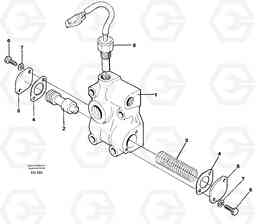 29851 Lubricating oil valve L180D, Volvo Construction Equipment