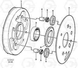 24448 Pump L180D, Volvo Construction Equipment