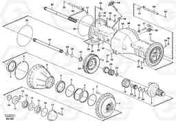 86439 Planetary axle, front L180D, Volvo Construction Equipment