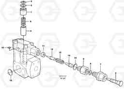 47945 Relief valve L180D, Volvo Construction Equipment