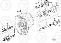 46969 Converter housing, gears and shafts L180D, Volvo Construction Equipment