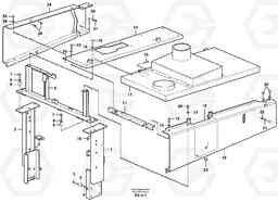 86052 Engine hood L180D, Volvo Construction Equipment