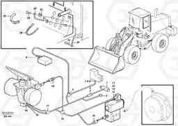 58768 Cable harnesses, cab L180D, Volvo Construction Equipment