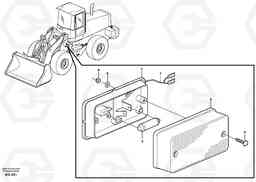 25642 Side marking lamp. L180D, Volvo Construction Equipment
