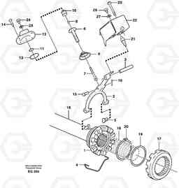 40734 Differential lock L180D, Volvo Construction Equipment