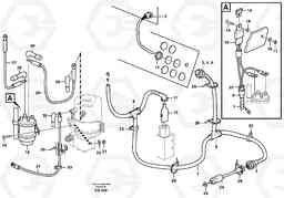 58775 Cable harness, secondary steering system. L180D, Volvo Construction Equipment