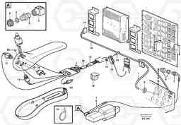 58772 Cable harness, CDC - steering. L180D, Volvo Construction Equipment