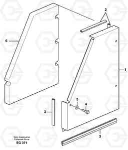 63164 Side hatches L180D, Volvo Construction Equipment