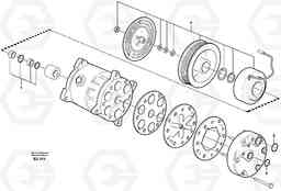 20664 Compressor. L180D, Volvo Construction Equipment