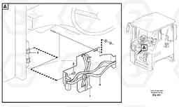 21641 Lunch box holder L180D, Volvo Construction Equipment