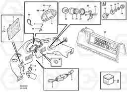 100189 Instrument panel L180D HIGH-LIFT, Volvo Construction Equipment