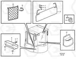 16003 Interior components L180D HIGH-LIFT, Volvo Construction Equipment