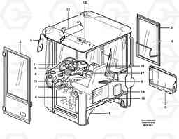 15979 Drivers cab L180D HIGH-LIFT, Volvo Construction Equipment