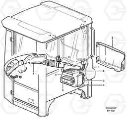 15992 Air distribution L180D HIGH-LIFT, Volvo Construction Equipment