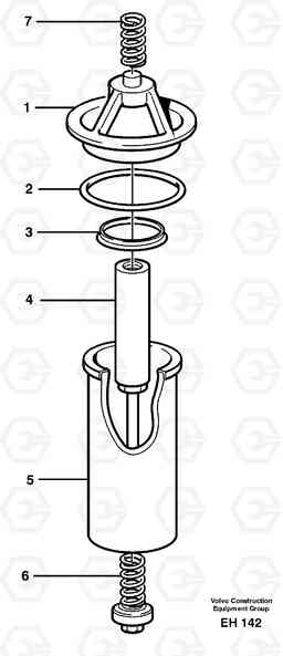 68041 Hydraulic fluid filter L180D HIGH-LIFT, Volvo Construction Equipment