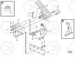 84797 Accelerator pedal L180D HIGH-LIFT, Volvo Construction Equipment