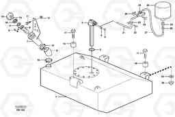 65987 Fuel tank with fitting parts L180D HIGH-LIFT, Volvo Construction Equipment