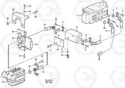 92630 Hydraulic system, feed line L180D HIGH-LIFT, Volvo Construction Equipment