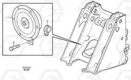 18055 Compressor horn L180D HIGH-LIFT, Volvo Construction Equipment