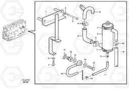 83855 Crankcase ventilation L180D HIGH-LIFT, Volvo Construction Equipment