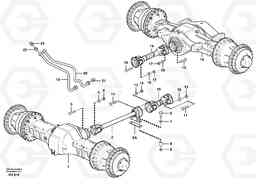 24087 Propeller shafts with fitting parts L180D HIGH-LIFT, Volvo Construction Equipment