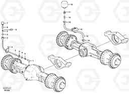 83998 Venting, planet shafts L180D HIGH-LIFT, Volvo Construction Equipment