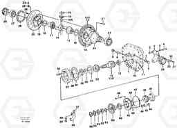 60497 Final drive, front L180D HIGH-LIFT, Volvo Construction Equipment