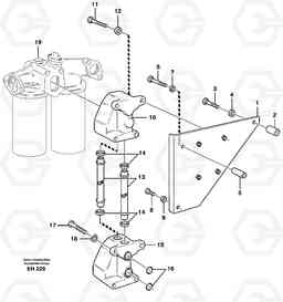 59383 Distribution housing L180D HIGH-LIFT, Volvo Construction Equipment