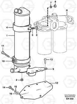 81941 Oil cooler L180D HIGH-LIFT, Volvo Construction Equipment