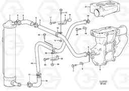 33823 Oil cooler with hoses L180D HIGH-LIFT, Volvo Construction Equipment