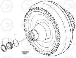 24072 Torque converter. L180D HIGH-LIFT, Volvo Construction Equipment