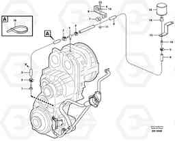 74163 Ventilation for transmission L180D HIGH-LIFT, Volvo Construction Equipment