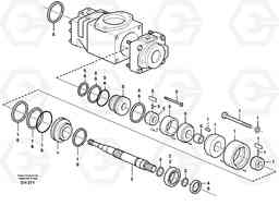 29049 Hydraulic pump L180D HIGH-LIFT, Volvo Construction Equipment