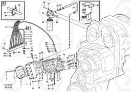 97756 Oil filter and testing block. L180D HIGH-LIFT, Volvo Construction Equipment